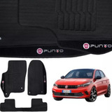 Jogo Tapete Borracha Fiat Punto 2007 2008 2009 2010 2011