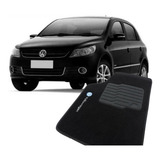 Jogo Tapete Carpete Gol G5 2008 Até 2012 Preto Bordado 