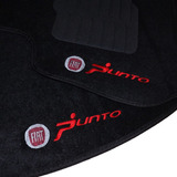 Jogo Tapete Fiat Punto 2007 2008 2009 2010 2011 2012 Preto