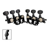 Jogo Tarraxas Com Trava Guyker 6 Linha Guitarra Tele Strato