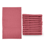 Jogo Toalha Felpuda Para Manicure 50x30cm Kit Social 12 Pçs