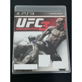 Jogo Ufc 3 Undisputed Dvd Ps3