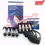 Jogo Vela + Cabo Bosch Sp07 Gol G1 1.6 8v Alcool 75cv 89-94