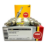 Jogo Vela Ignição + Cabo Ngk Opala 6 Cilindro Gasolina Scg64