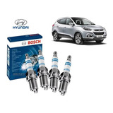 Jogo Vela Ignição Hyundai Ix35 2.0 16v 10/13 Gasolina Sp24 