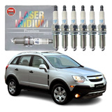 Jogo Vela Iridium Ngk Gm Captiva 3.6 24v Ford Edge 3.5 V6
