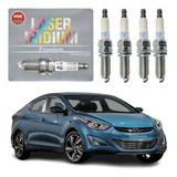 Jogo Vela Iridium Ngk Hyundai Elantra I30 1.8 16v Gasolina 