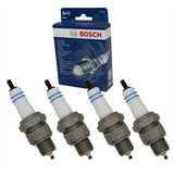 Jogo Velas Bosch Fusca 1300 1500 1600 Rosca Curta Gas Sp11 