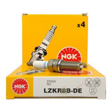 Jogo Velas Hyundai Ix35 2.0 16v Flex Desde 2013 Ngk Lzkr8bde