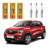 Jogo Velas Ngk Renault Kwid 1.0 12v 2019