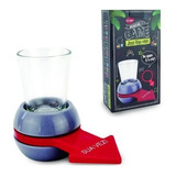 Jogo Vira Vira Drinking Game Com Copo Shot Vidro Clink 50ml