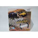 Jogo + Volante Jeep Thrills Nintendo