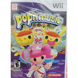 Jogo Wii: Pop'n Music Novo Lacrado