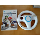 Jogo Wii Mario Kart + Volante