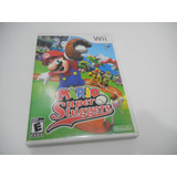 Jogo Wii Mario Super Sluggers Nintendo