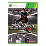 Jogo Winning Eleven Pro Evolution Soccer Pes 2007 - Xbox 360