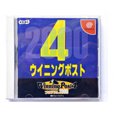 Jogo Winning Post 4 Program 2000 Sega Dreamcast Original Jap