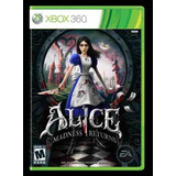 Jogo Xbox 360 Alice Madness Returns