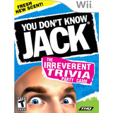 Jogo You Dont Know Jack Nintendo Wii Original Novo Lacrado
