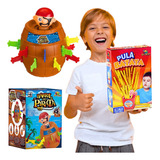 Jogos De Mesa Infantil Barril Pula Pirata Grande Pula Batata