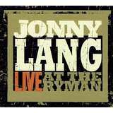 Jonny Lang Cd Live At Ryman