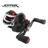 Joyfox Carretel Carretilha 7.2:1 Carretilha De Pesca 17 Rolamentos 8kg Preto-vermelho