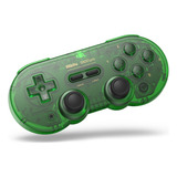 Joystick Controle 8bitdo Sn30 Pro Jade Cristal C62vt