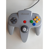 Joystick Controle Cinza Original Nintendo 64