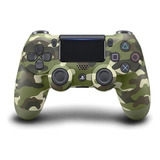 Joystick Playstation Dualshock 4 Green Camouflage