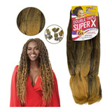Jumbão Kanekalon Super X 400g Tranças Box Braid Jumbo