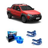 Jumelo Comfort + Urethane Buffer Fiat Strada (1999 A 2020)