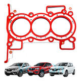 Junta Cabeçote Aço Inox Renault Logan Sandero Kwid 1.0 12v