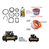 Junta + Elemento E Oleo P/compressor Cj 20+apv /schulz 20max