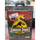 Jurassic Park Mega Drive Original Com Manual .somos Loja !!!