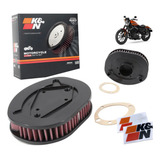 K&n Filtro Ar 1212 Harley 883 Iron Xl 1200 + Brindes . 14 