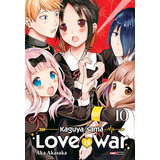 Kaguya Sama - Love Is War Vol. 10, De Akasaka, Aka. Editorial Panini Brasil Ltda, Tapa Mole En Português, 2021