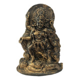 Kali Deusa Kali Estátua 11 Cm Marmorite Preto/gold Dk001805