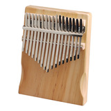 Kalimba 17 Chave, Polegar Piano Marimba, Dedo Sólido Piano