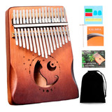 Kalimba G5 17-teclas Acustica Madeira Percusao + Acessorios