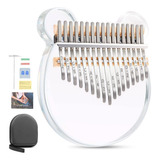 Kalimba Polegar Piano Mbira Dedo De Cristal Portátil Piano -