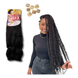 Kanekalon Jumbo Tranças Box Braid Superx 400g Fibra Especial