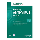 Kaspersky Anti-virus 1 Pc 1 Ano