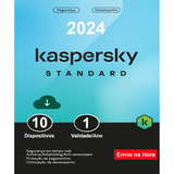 Kaspersky Antivírus Standard 10 Dispositivos 1