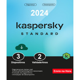 Kaspersky Antivírus Standard 3 Dispositivos 2