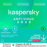 Kaspersky  Versão Anti-virus 10 Pc