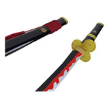 Katana One Piece Sandai Kitetsu Roronoa Zoro Lâmina Bambu