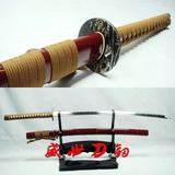 Katana Original Afiada Com Corte Espada Samurai Aço Carbono