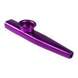 Kazoo Metal Instrumento Musical Estilo Sub. Varias Cores Cor Purpura(roxo)