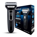 Kemei Km-6558 3 Em 1 Bivolt Recarregável Barbeador Elétrico
