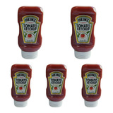 Ketchup Heinz Tradicional Kit Com 5